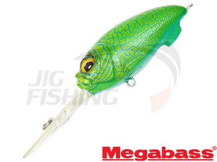 Воблер Megabass Cyclone MD-X 55.5F #UV Impact Lime