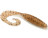 Мягкие приманки Bait Breath Curly Grub 3.5&quot; #Ur25 Clear Gold Orange Seed