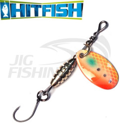 Вращающаяся блесна HitFish Trout Series Spoon 3.4gr #356