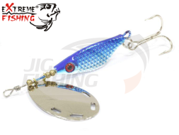 Блесна вертушка Extreme Fishing Obsolute Obsession #4 15gr #16 S/Blue/S