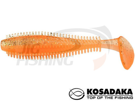 Мягкие приманки Kosadaka  Spikey Shad 120mm  #ORG