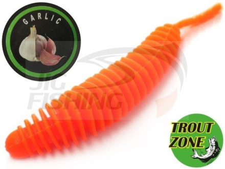 Мягкие приманки Trout Zone Plamp 1.6&quot; Orange Garlik