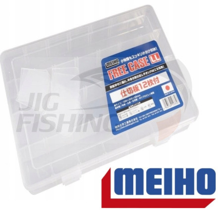 Коробка рыболовная Meiho/Versus Free Case LL 286х205х50mm