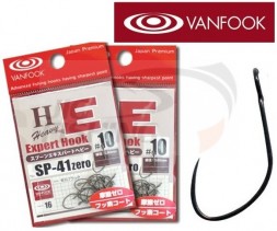 Крючки одинарные Vanfook Spoon Expert Hook Heavy Bl SP-41 Zero #8 (16шт/уп)