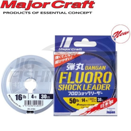 Флюорокарбон Major Craft Dangan Fluorocarbon 30m 0.738mm 70lb