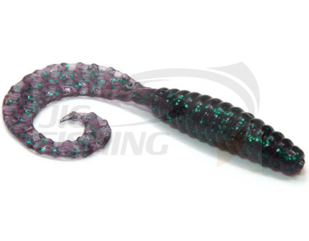 Мягкие приманки Bait Breath Curly Grub 3.5&quot; #Ur26 Junebug