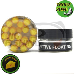 Мягкие приманки Trout Zone Boil Floating 12mm Cheese