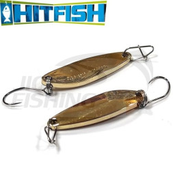 Колеблющаяся блесна HitFish Lite Series CU03 2.3gr #Gold