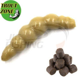 Мягкие приманки Trout Zone Brook 2&quot; #Pellets (9шт/уп)