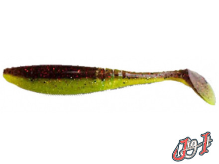 Мягкие приманки Jig It Bleak 3.4&quot; #011 Chartreuse pumpkin