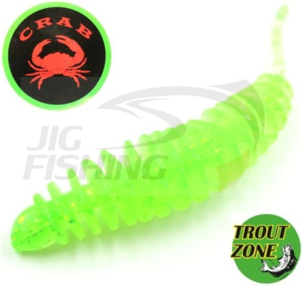 Мягкие приманки Trout Zone Plamp 2.5&quot; Green FLK Crab