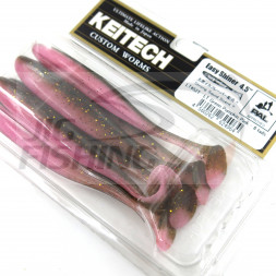 Мягкие приманки Keitech Easy Shiner 4.5&quot; #LT52 Green Pumpkin Pink