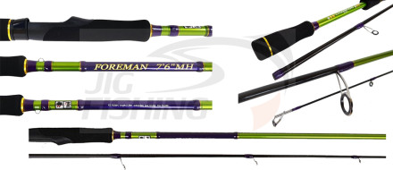 Спиннинг Champion Rods Foreman FS-762MH 2.30m 10-42gr