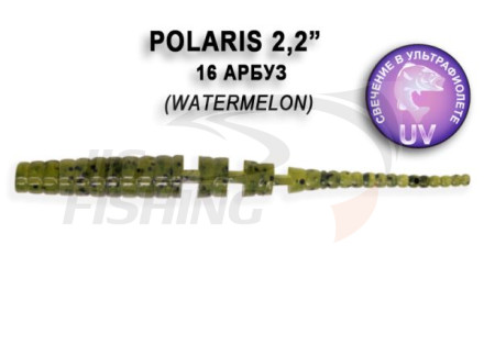 Мягкие приманки Crazy Fish Polaris 2.2&quot;    16 Watermelon