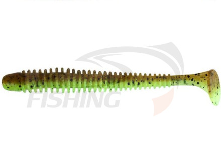 Мягкие приманки Keitech Swing Impact 4&quot; #401 Green Pumpkin Chartreuse