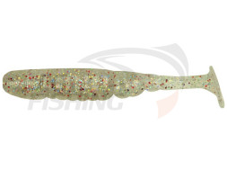 Мягкие приманки Bait Breath T.T. Shad 3.2&quot; #S351 UV Hologram Clear Red