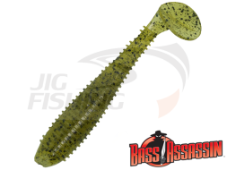 Мягкие приманки Bass Assassin Litl Boss 3.5&quot; #BSA16458 Green Pumpkin