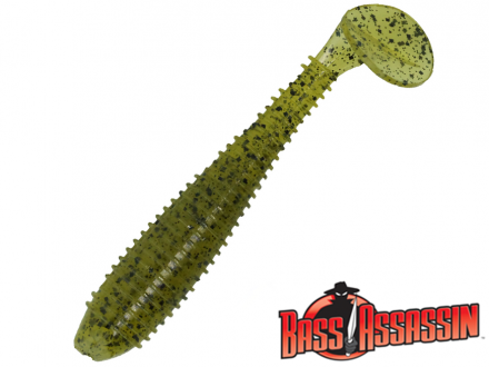 Мягкие приманки Bass Assassin Litl Boss 3.5&quot; #BSA16458 Green Pumpkin
