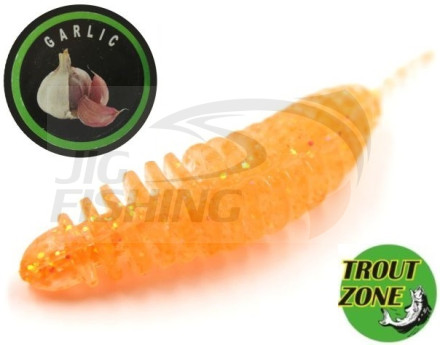 Мягкие приманки Trout Zone Plamp 1.6&quot; Orange FLK Garlik