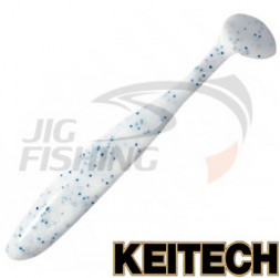 Мягкие приманки Keitech Easy Shiner 4.5&quot; #LT58 Snow Mint