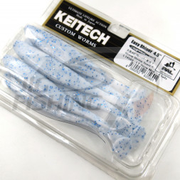 Мягкие приманки Keitech Easy Shiner 4.5&quot; #LT58 Snow Mint