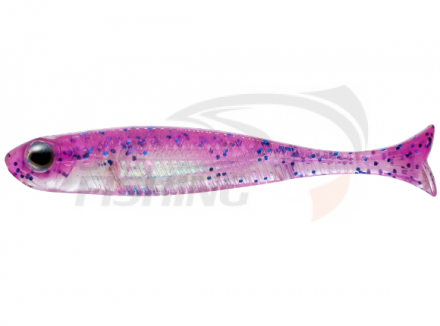 Мягкие приманки Fish Arrow Flash J Huddle SW 1&#039;&#039; #128 Pink Blue Lame Aurora
