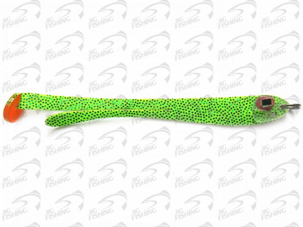 Плоские приманки Asmak Flat Bait Double Tail Chartreuse 80mm