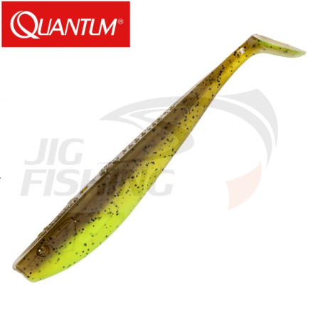 Мягкие приманки Quantum-Mann&#039;s Q-Paddler 150mm #05 Pumpkinseed Chartreuse (3шт/уп)