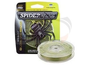 Шнур плетеный Spiderwire Stealth Braid 137m Glow-Vis Green 0.30mm 23.06kg