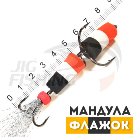 Мандула Флажок 80mm КБЧ