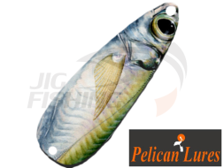 Колеблющаяся блесна Pelican Lures Flutter Trolling Spoon 11.2gr #10 Scad