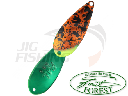 Колеблющаяся блесна Forest Pal Limeted Colors PAL Trout 2.5gr #МС14