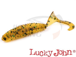 Мягкие приманки Lucky John Ultra Worm Curly 2&quot; #PA19