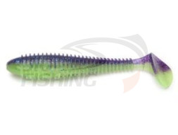 Мягкие приманки Keitech Swing Impact Fat 4.3&quot; #PAL06 Violet Lime Belly