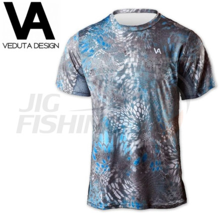 Футболка Veduta Reptile Skin Blue Air Series UPF50+ XL