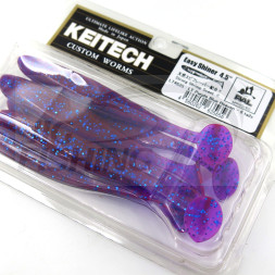 Мягкие приманки Keitech Easy Shiner 4.5&quot; #LT63 Purple Blue Heaven