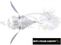 Воблер Savage Gear 3D Bat 125mm 54gr #Albino