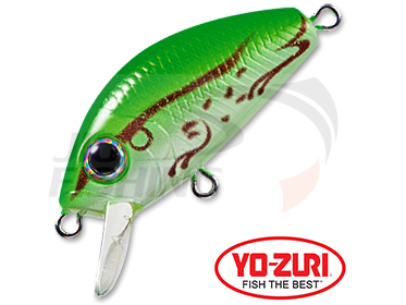 Воблер Yu-Zuri L-Minnow Single Hook 33F F955  #AMG