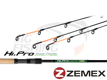 Фидерное удилище Zemex Hi-Pro Super Feeder 3.90m 13ft 90gr