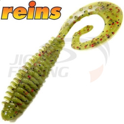 Мягкие приманки Reins G-Tail Grub 3&quot; #025 Watermelon Red