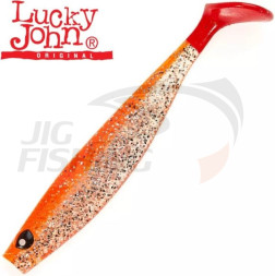 Мягкие приманки Lucky John Red Tail Shad 7'' #PG32 (3шт/уп)