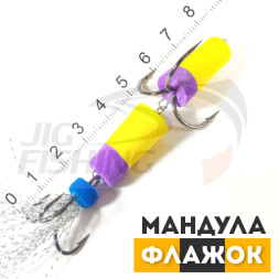 Мандула Флажок 80mm ЖФ