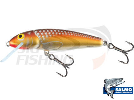 Воблер  Salmo Minnow 70mm 6gr #M7F-GM