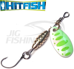 Вращающаяся блесна HitFish Trout Series Spoon 3.4gr #360