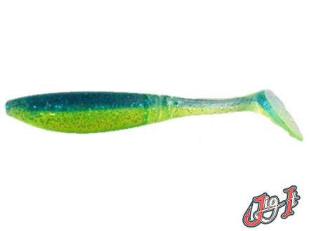 Мягкие приманки Jig It Bleak 5.2&quot; #003 Chartreuse Blue