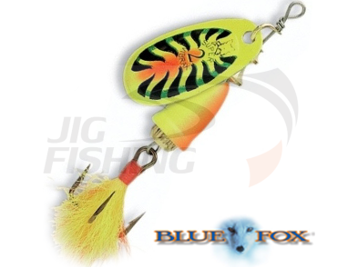 Вращающаяся блесна Blue Fox Vibrax Foxtail 3 #FTX