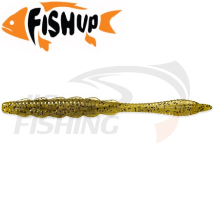 Мягкие приманки FishUp Scaly Fat 4.3&quot; #074 Green Pumpkin Seed