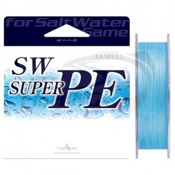 Шнур Yamatoyo SW Super PE Blue 150m #1.5 0.205mm 9kg