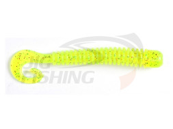 Мягкие приманки Lucky John Pro Series Ballist 3.3&quot; #S15 Chartreuse Red