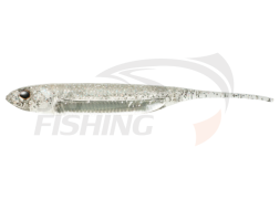 Мягкие приманки Fish Arrow Flash J SW 4&quot; #111 Clear Holo Silver